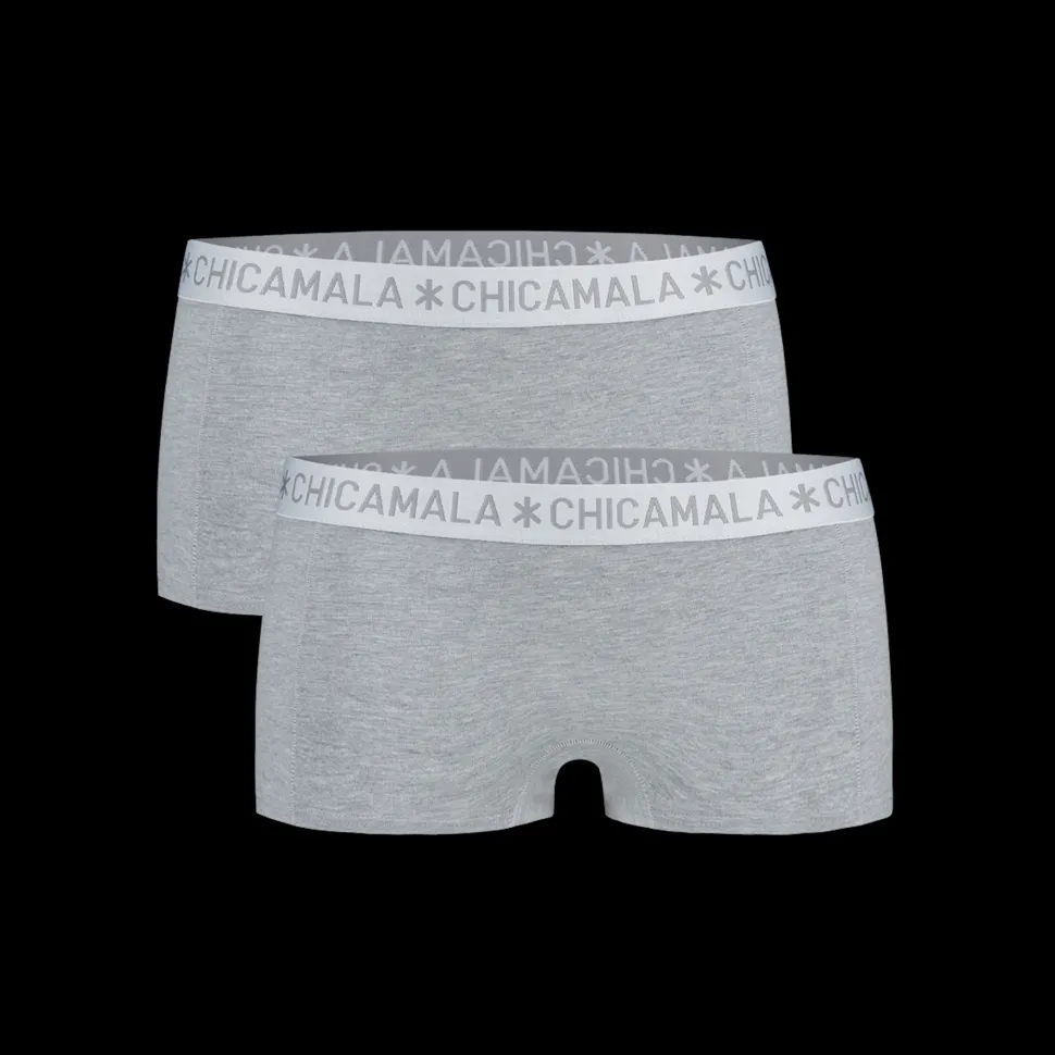 Dames 2-pack Boxershorts Effen