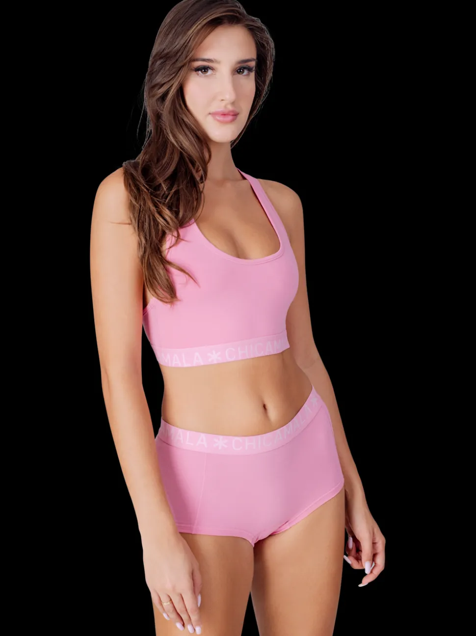 Dames 2-pack Boxershorts Effen
