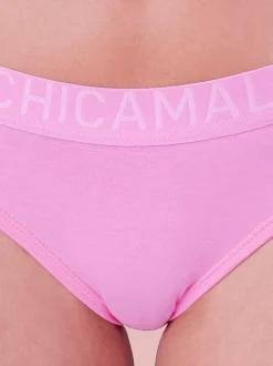 Dames 2-pack Briefs Effen