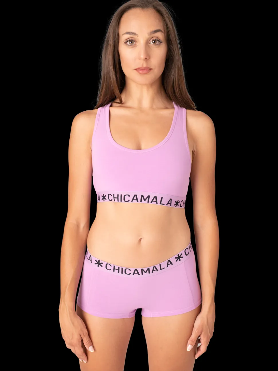 Dames 2-pack Racerback Effen