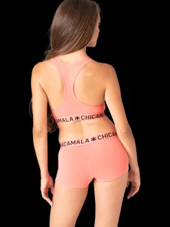 Dames 2-pack Racerback Effen