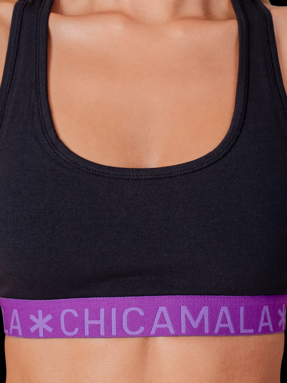 Dames 1-pack Racerback Effen