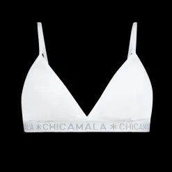 Dames 1-pack Triangle Top Effen