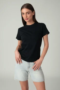 Dames T-Shirt Zwart