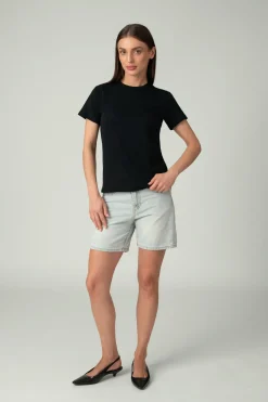 Dames T-Shirt Zwart