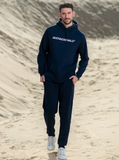 Heren Hoodie Blauw