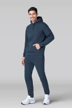 Heren Hoodie Blauw