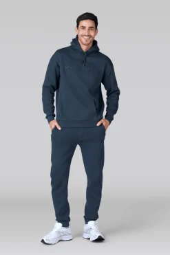 Heren Hoodie Blauw