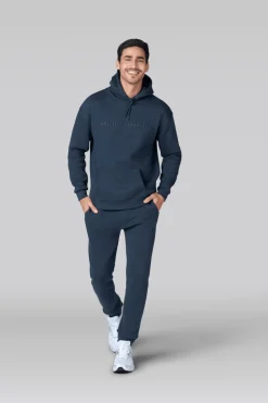 Heren Hoodie Blauw