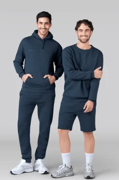Heren Hoodie Blauw