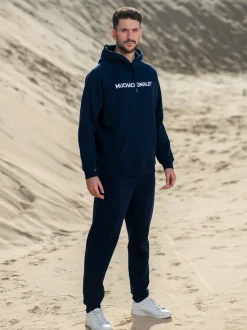 Heren Hoodie Blauw