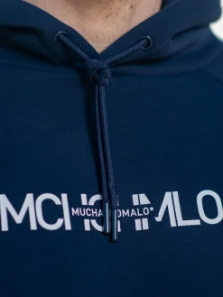 Heren Hoodie Blauw