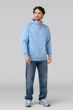 Heren Hoodie Lichtblauw
