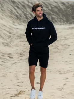Heren Hoodie Zwart