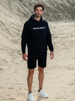 Heren Hoodie Zwart