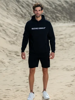 Heren Hoodie Zwart