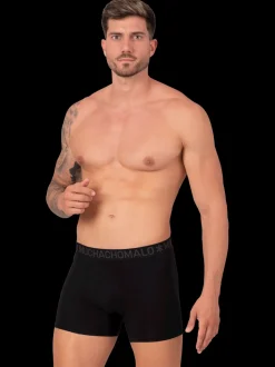 Heren 2-pack Bamboe Boxershorts Effen