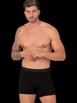 Heren 2-pack Bamboe Boxershorts Effen