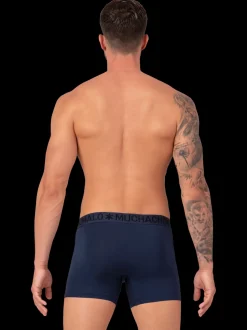 Heren 2-pack Bamboe Boxershorts Effen