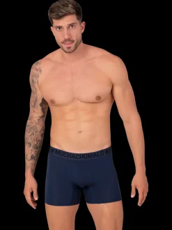 Heren 2-pack Bamboe Boxershorts Effen