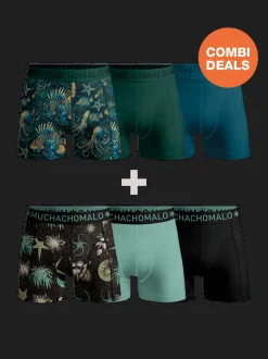 Heren 3+3-pack Boxershorts