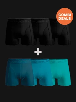 Heren 3+3-pack Boxershorts