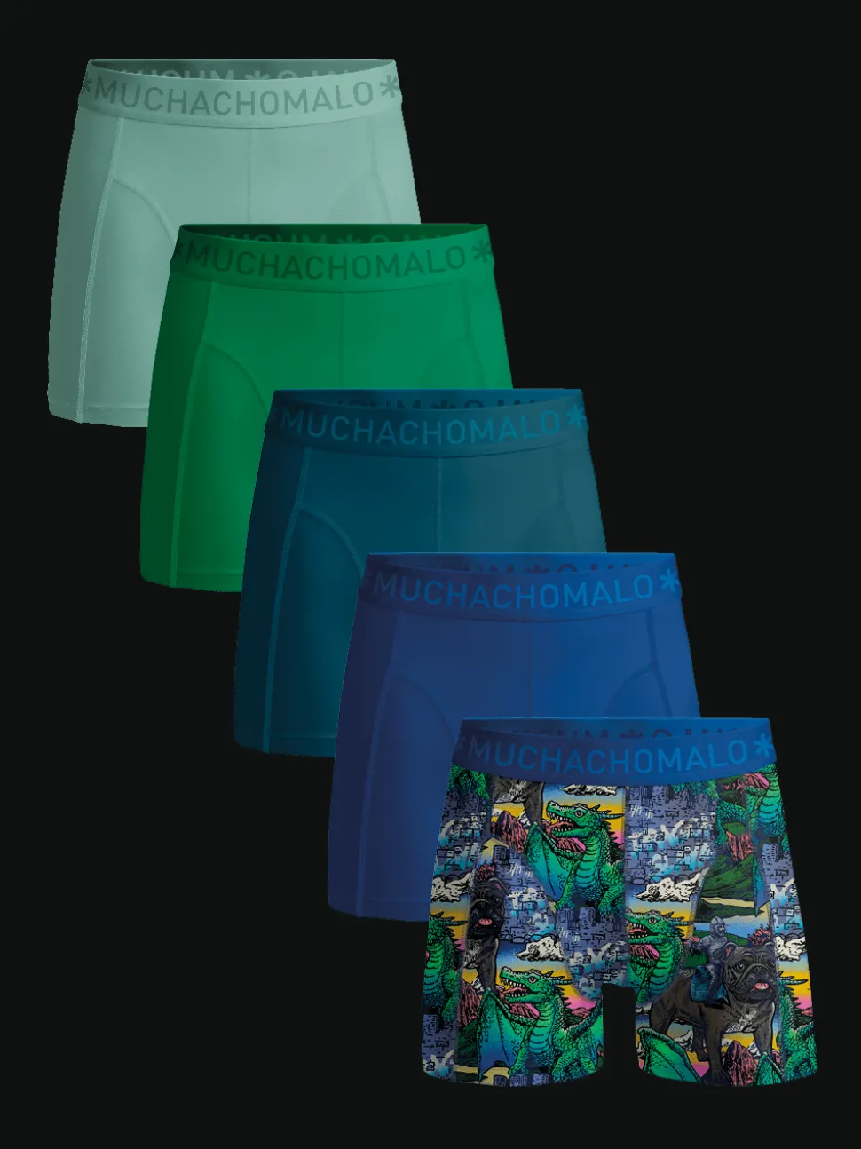 Heren 5-pack Boxershorts