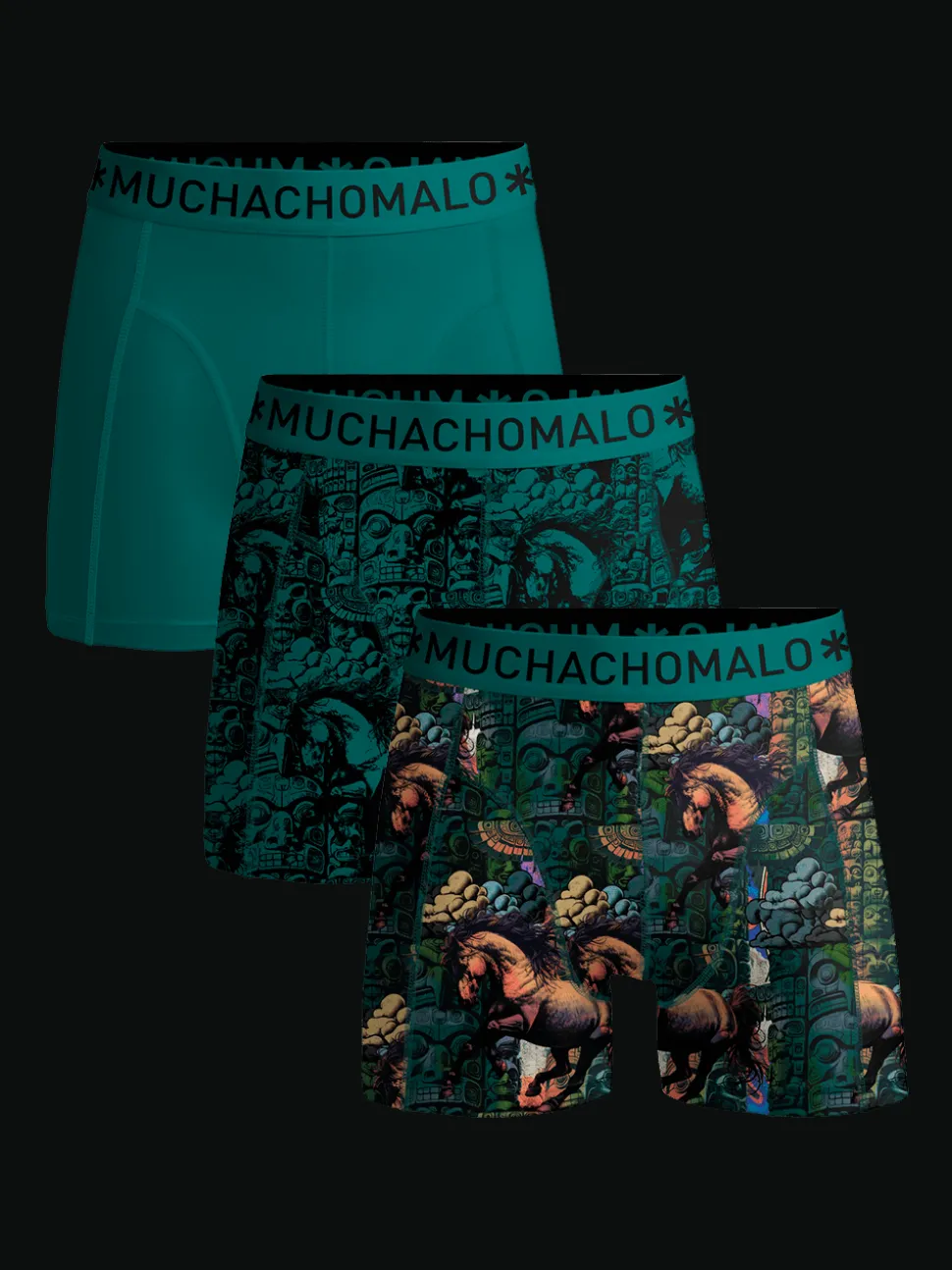 Heren 3-pack Boxershorts