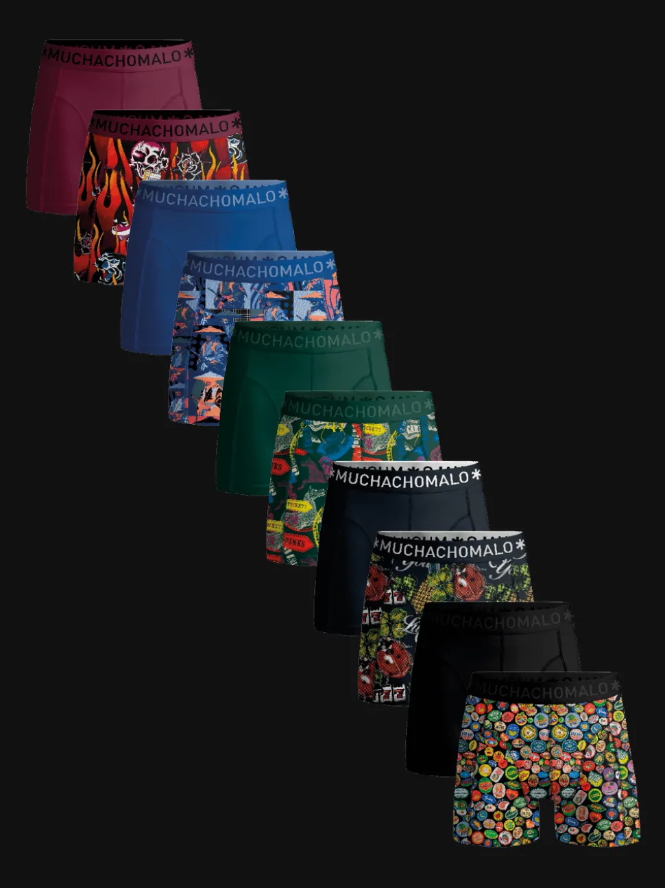 Heren 10-pack Boxershorts