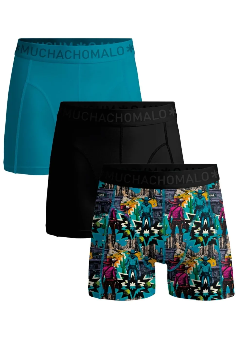 Heren 3-pack Boxershorts