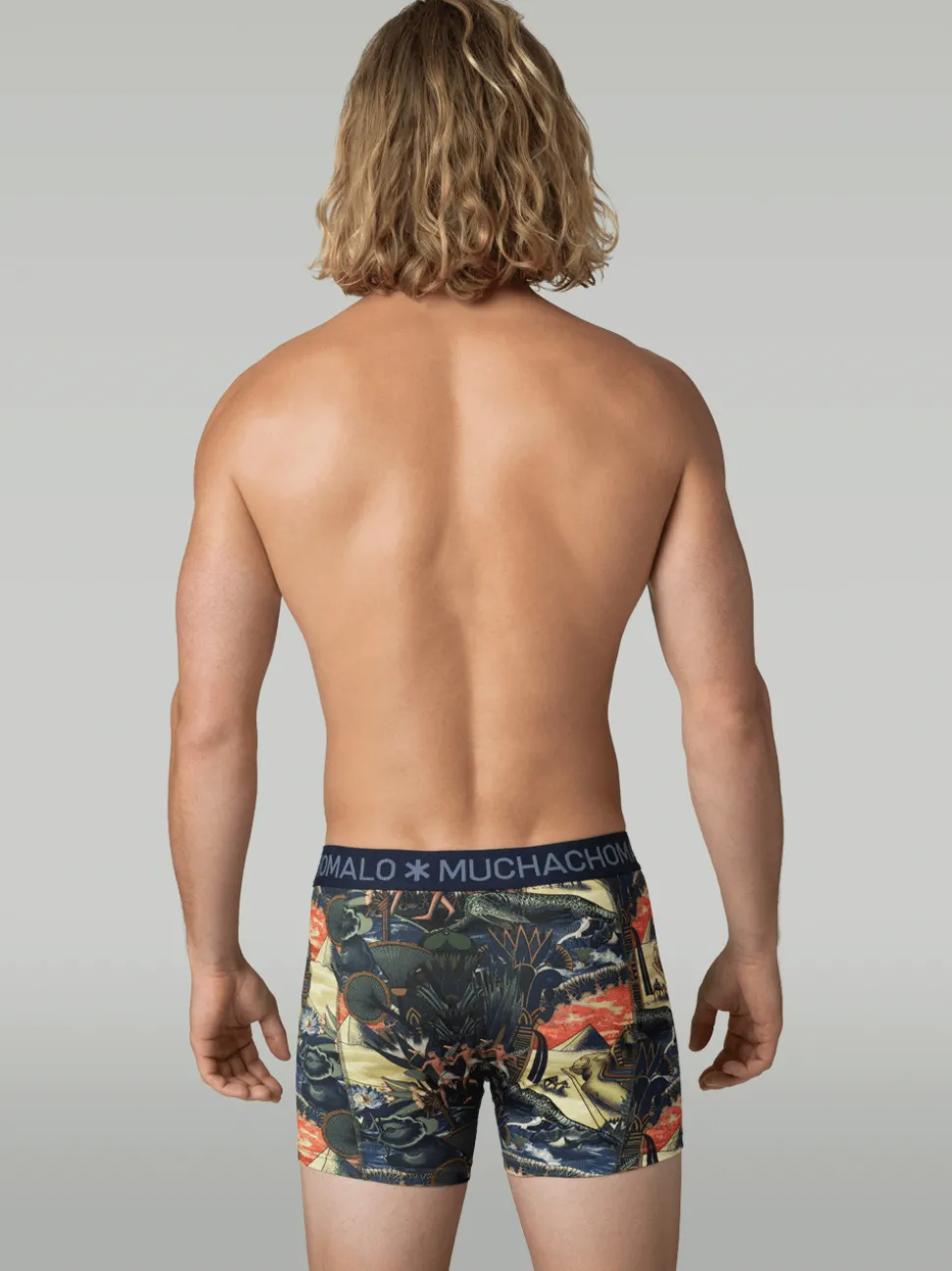 Heren 3-pack Boxershorts Ancient Civilizations