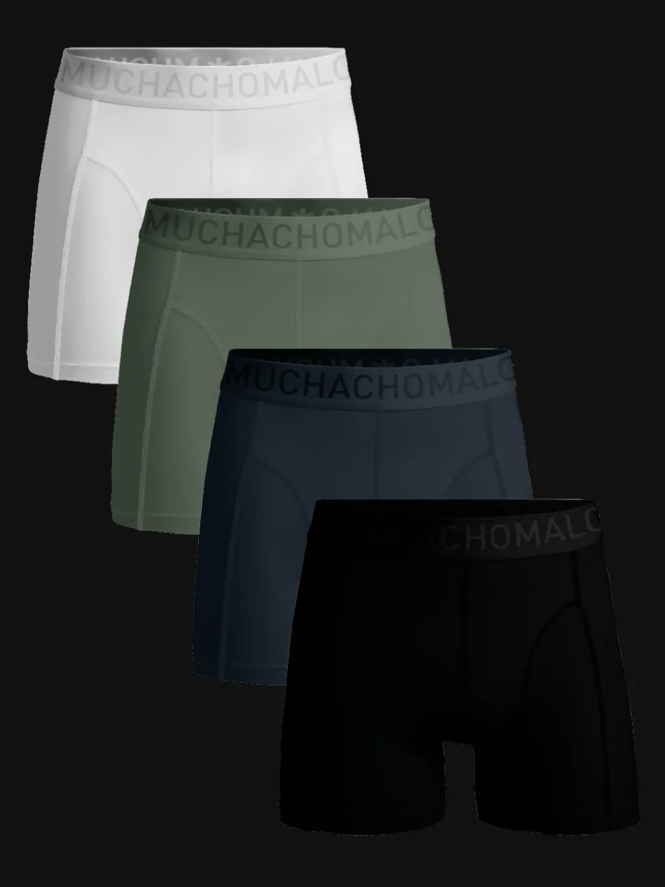 Heren 4-pack Boxershorts Bamboe