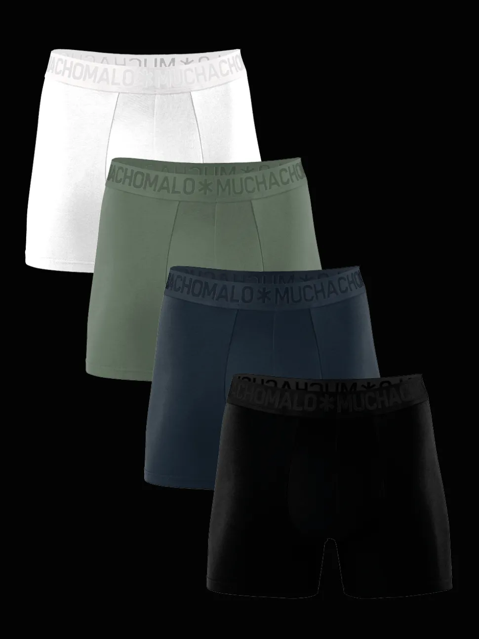 Heren 4-pack Boxershorts Bamboe