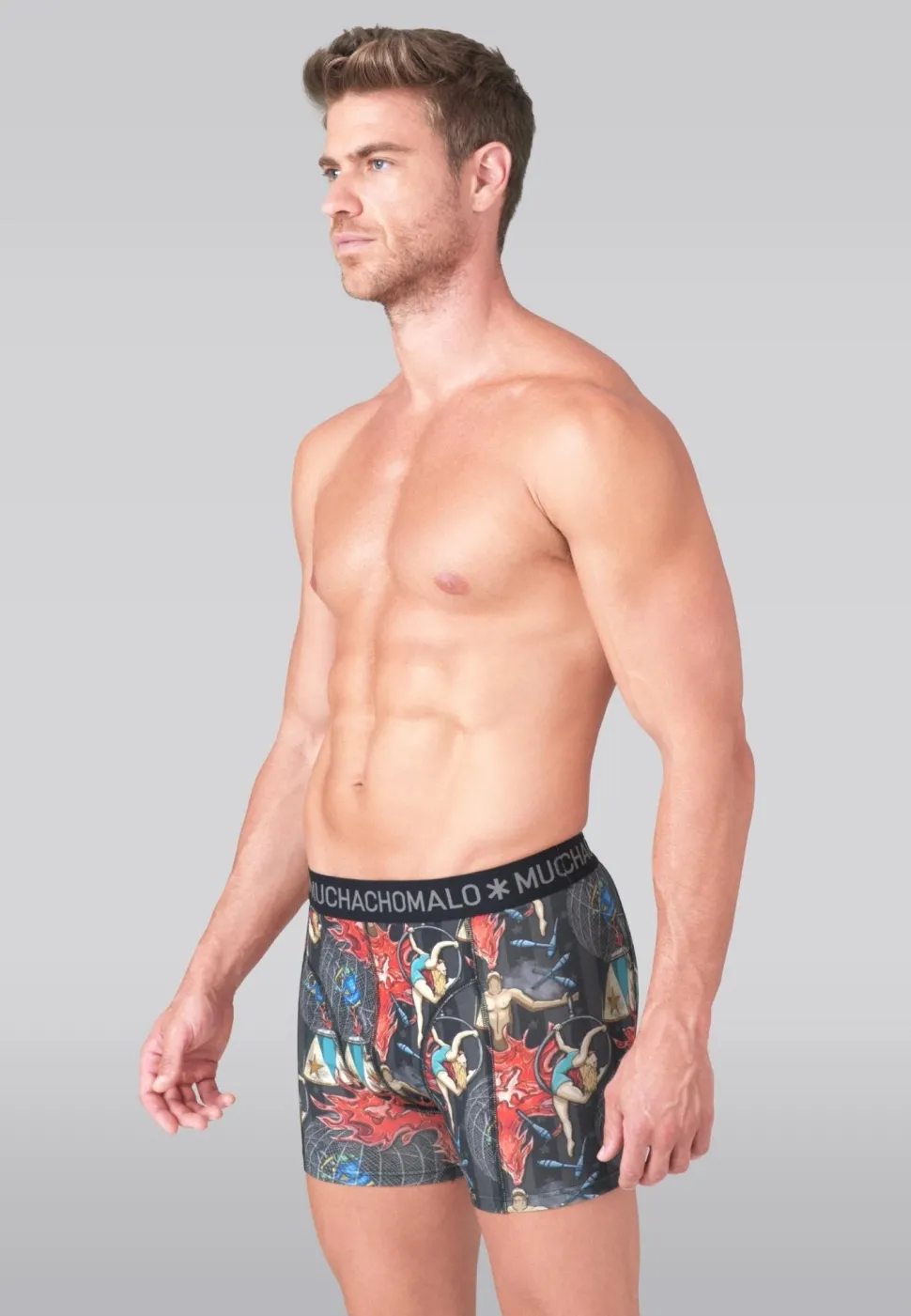 Heren 3-pack Boxershorts Circus