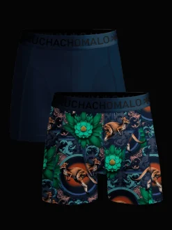 Heren 2-pack Boxershorts Cotton Modal