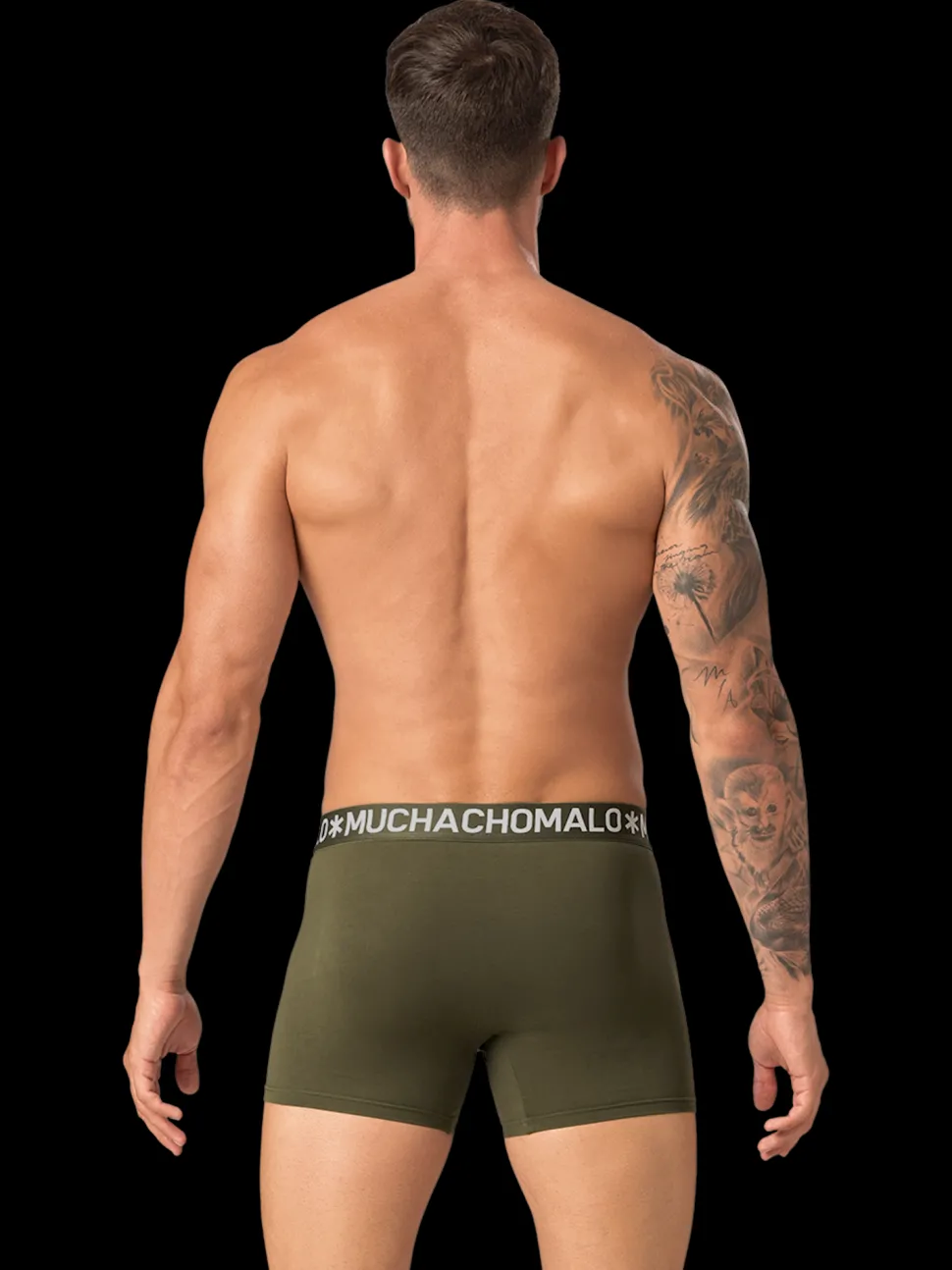Heren 3-pack Boxershorts Effen Licht Katoen