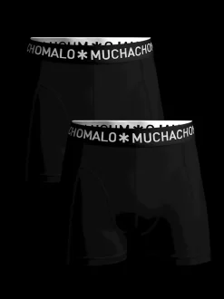 Heren 2-pack Boxershorts Effen