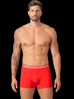 Heren 4-pack Boxershorts Effen Licht Katoen