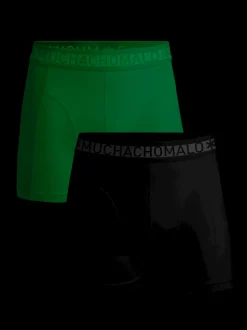 Heren 2-pack Boxershorts Effen