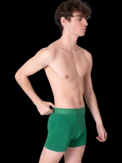 Heren 2-pack Boxershorts Effen