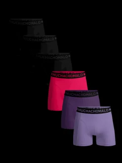Heren 6-pack Boxershorts Effen