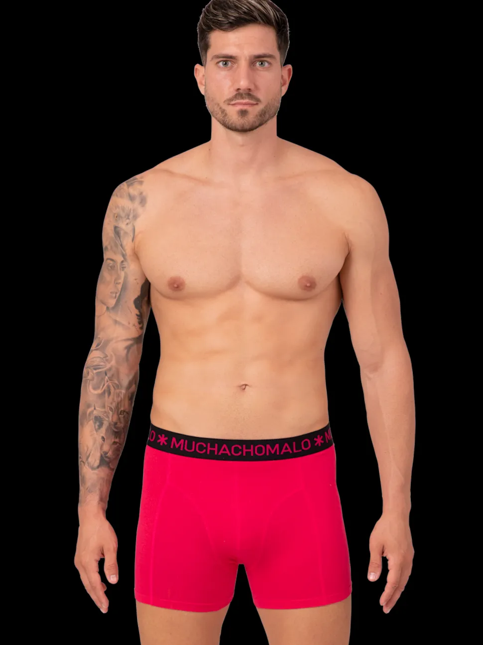 Heren 6-pack Boxershorts Effen