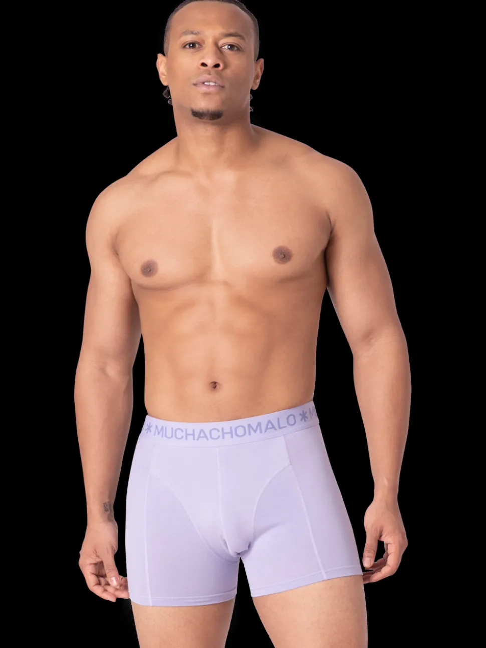 Heren 2+2-pack Boxershorts Effen