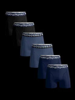 Heren 6-pack Boxershorts Effen