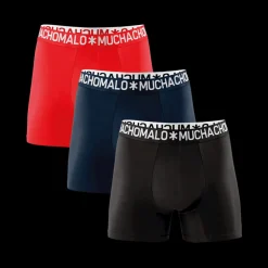 Heren 3-pack Boxershorts Effen Licht Katoen