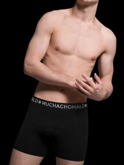 Heren 3-pack Boxershorts Effen