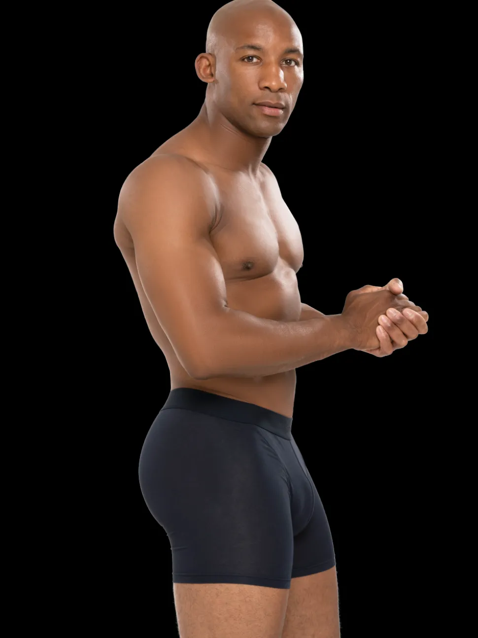 Heren 2-pack Boxershorts Effen