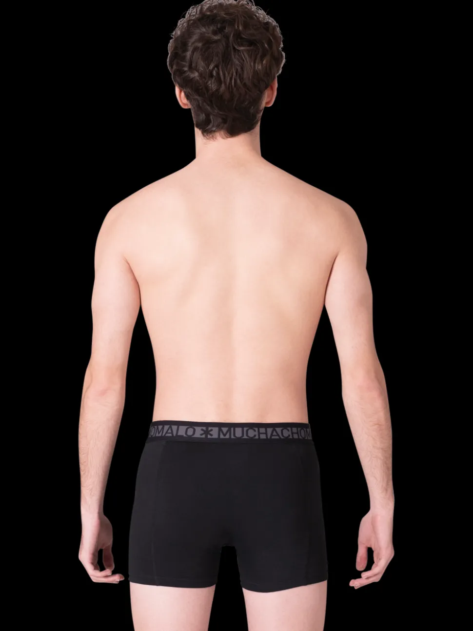 Heren 2-pack Boxershorts Effen