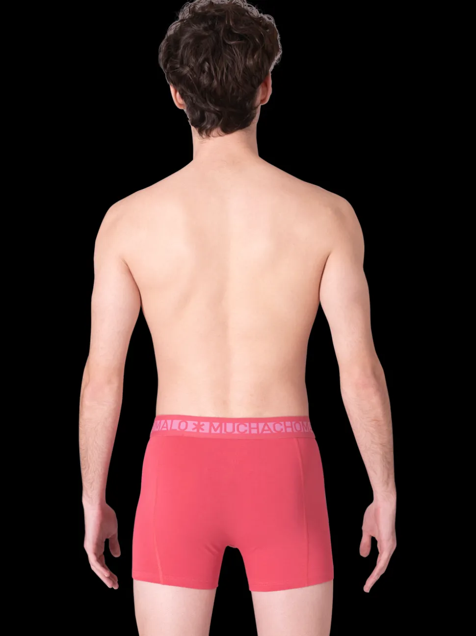 Heren 2-pack Boxershorts Effen
