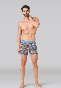 Heren 2-pack Boxershorts Funfair
